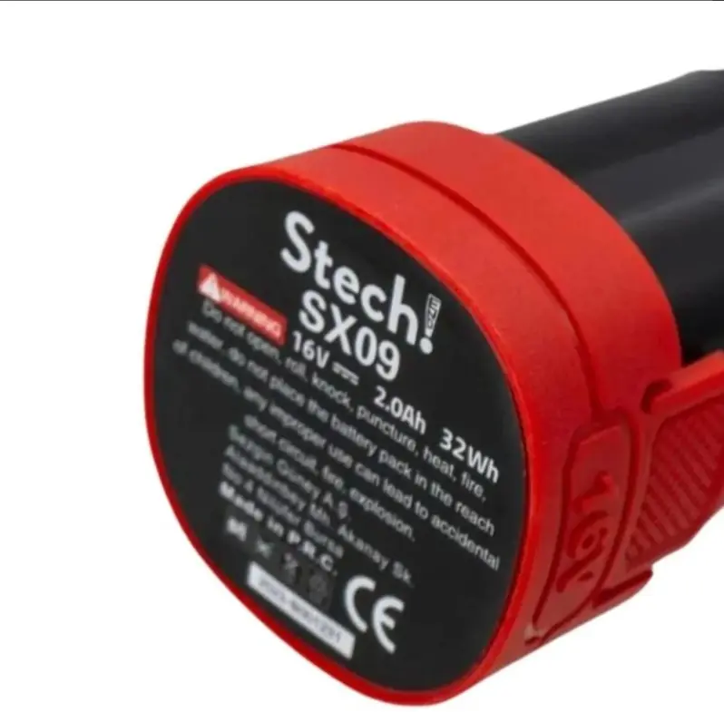 STECH SX09 2.0 AH AKÜ 16V
