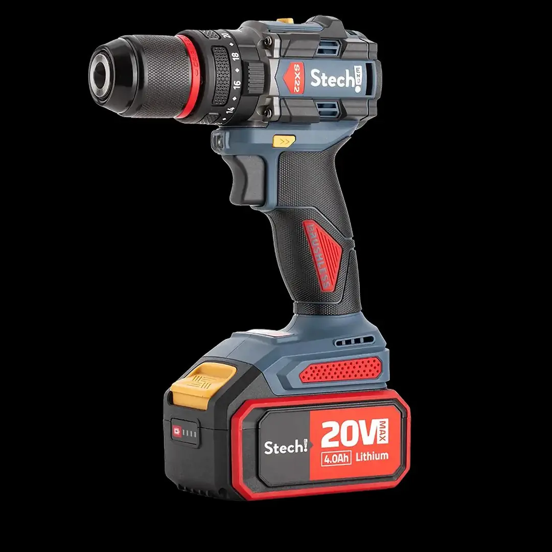 STECH END SX22 2x4 0 AH AKÜLÜ KÖMÜRSÜZ DARBELİ MATKAP