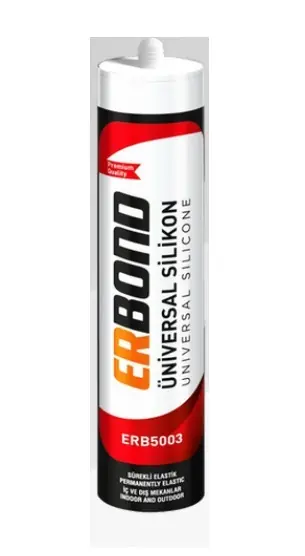 Ürün görseli: ŞEFFAF SİLİKON 280 ML ERBOND 30'LU 