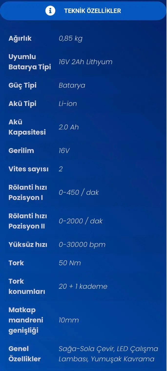 STECH END SX17 2X2 0 AH AKÜLÜ DARBELİ MATKAP