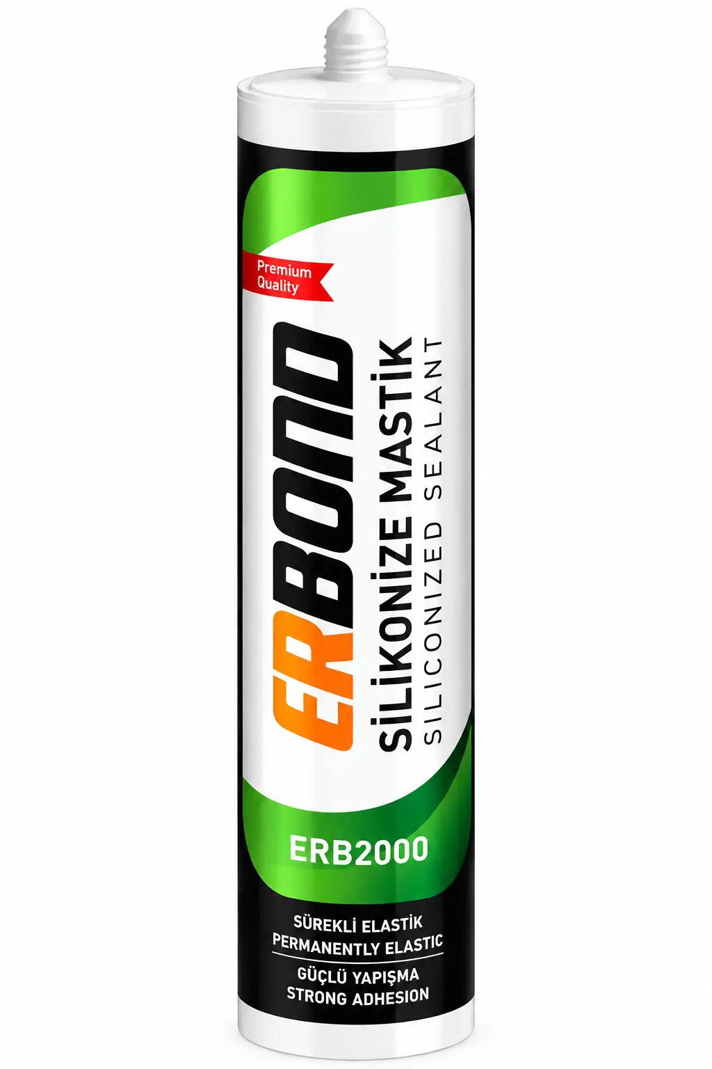 Ürün görseli: SİLİKONİZE MASTİK 450 GRAM ERBOND ALTINMEŞE 30'LU