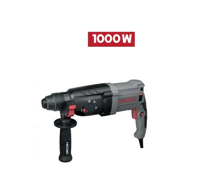 GROGH KIRICI DELİCİ MATKAP 3.40 KG. 1000 W 3,3 JOULE GRM1226