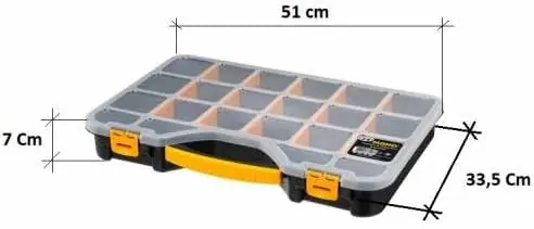 Ürün görseli: MANO PLASTİK ORGANİZER ORG 24