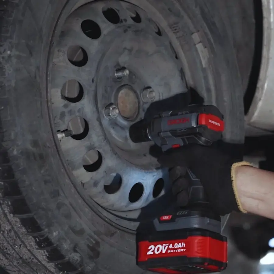 GROGH KÖMÜRSÜZ AKÜLÜ DARBELİ SOMUN SIKMA 2*6.0 AH 20V GRX2044-6 BMC