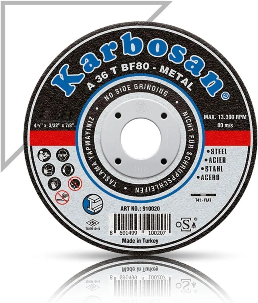 Ürün görseli: KARBOSAN 115x3 KESME TAŞI