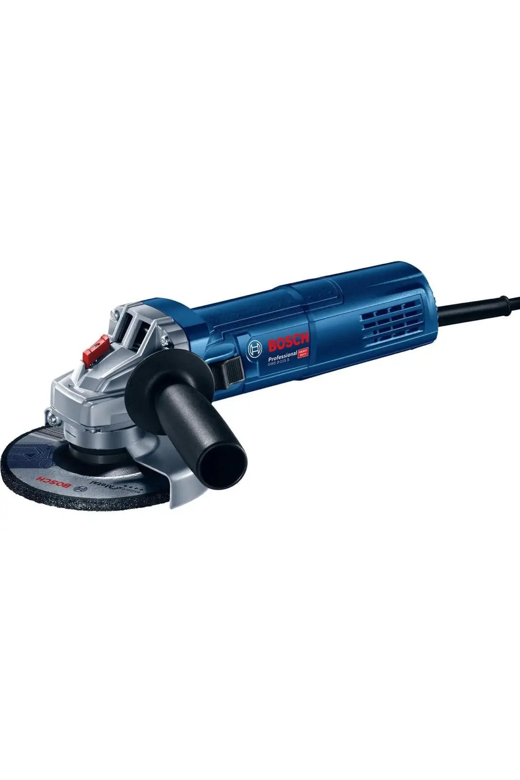 Ürün görseli: BOSCH GWS 9-115 S AVUÇ TAŞLAMA MOTORU 0601396101