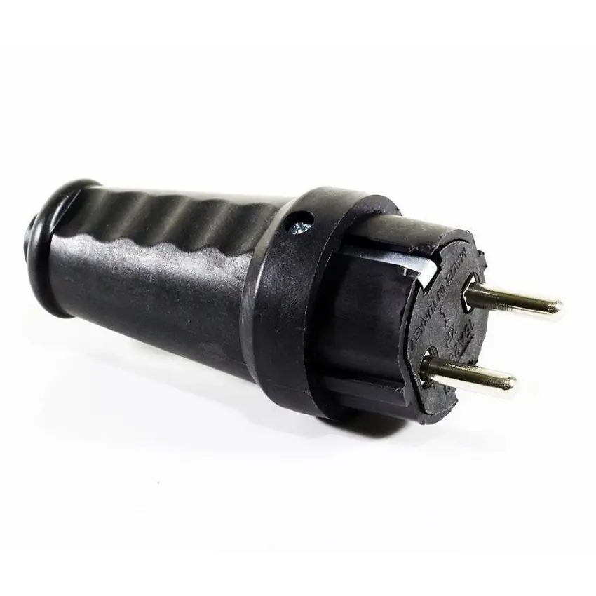 Ürün görseli: KAUÇUK ERKEK FİŞ MONOFAZE 220 V