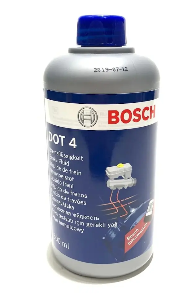Ürün görseli: BOSCH DOT 4 HİDROLİK FREN YAĞI 500 ML