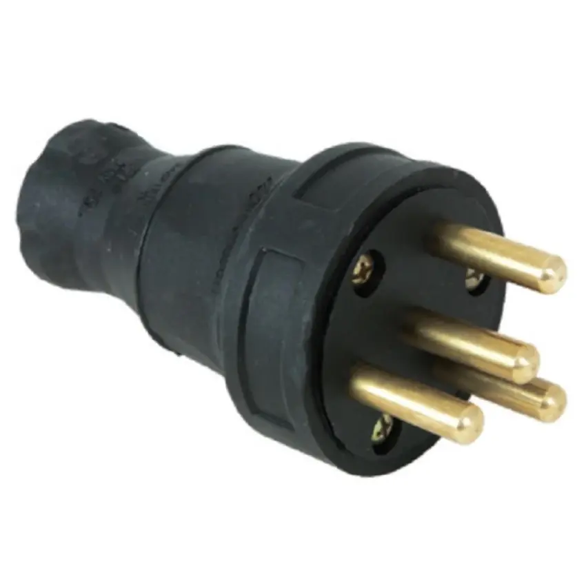 Ürün görseli: OREL KAUÇUK ERKEK FİŞ TRİFAZE 380 V