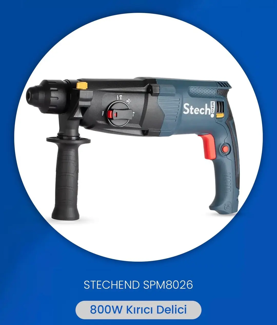 Ürün görseli: STECH END  SPM8026 KIRICI DELİCİ 800W 3 3 KG