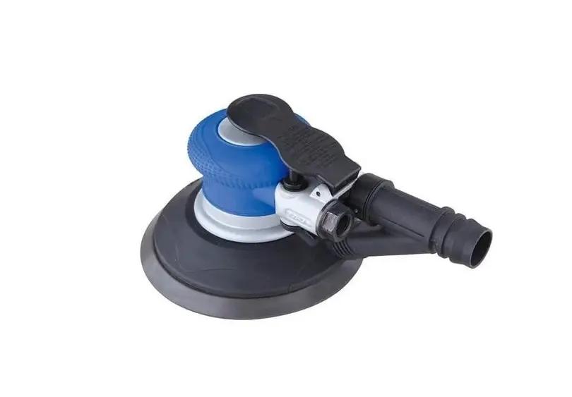Ürün görseli: WUFU HAVALI EKSANTRİK DAİRE ZIMPARA MAKİNESİ 150 MM WFS1338A
