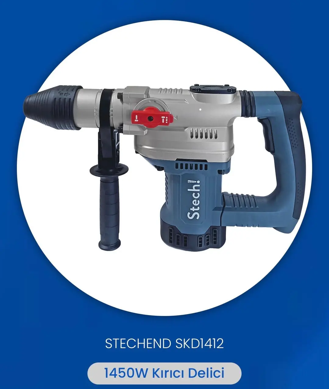 Ürün: STECH END SKD1412 6 2 KG KIRICI-DELİCİ 12 JOULE 1450W