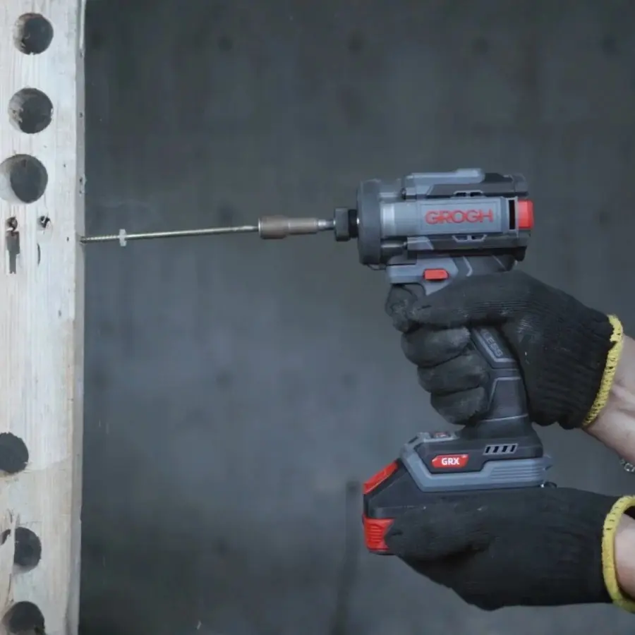 GROGH KÖMÜRSÜZ AKÜLÜ TORKLU VİDALAMA 2*4.0 AH 20V GRX2033-4 BMC