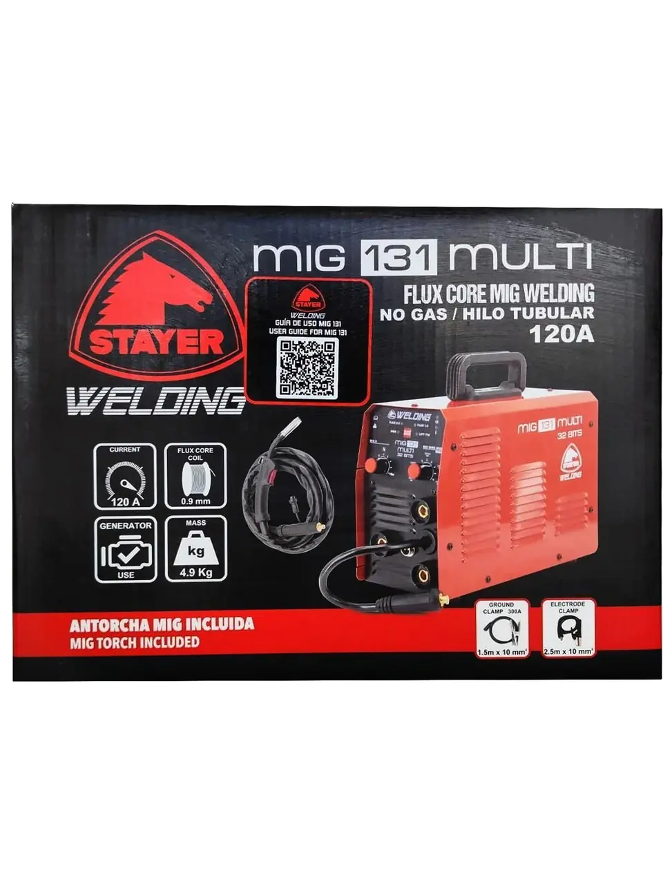 STAYER GAZSIZ GAZALTI KAYNAK MAKİNASI STY MİG 13