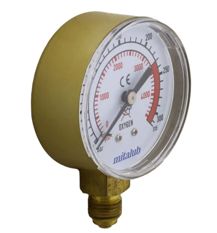 Ürün görseli: MİTALUB MANOMETRE 1/4-63 mm 25 bar