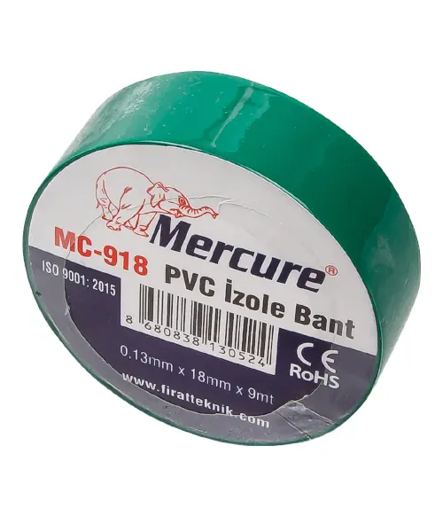 Ürün görseli: MERCURE İZOLE BANT YEŞİL MC 918