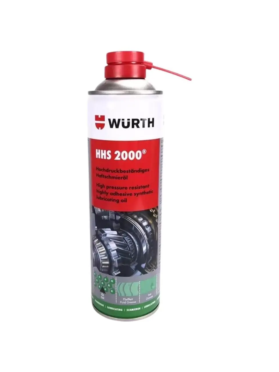 Ürün görseli: WÜRTH HHS 2000-YAĞLAMA SPREYİ 500 ML SIVI GRES