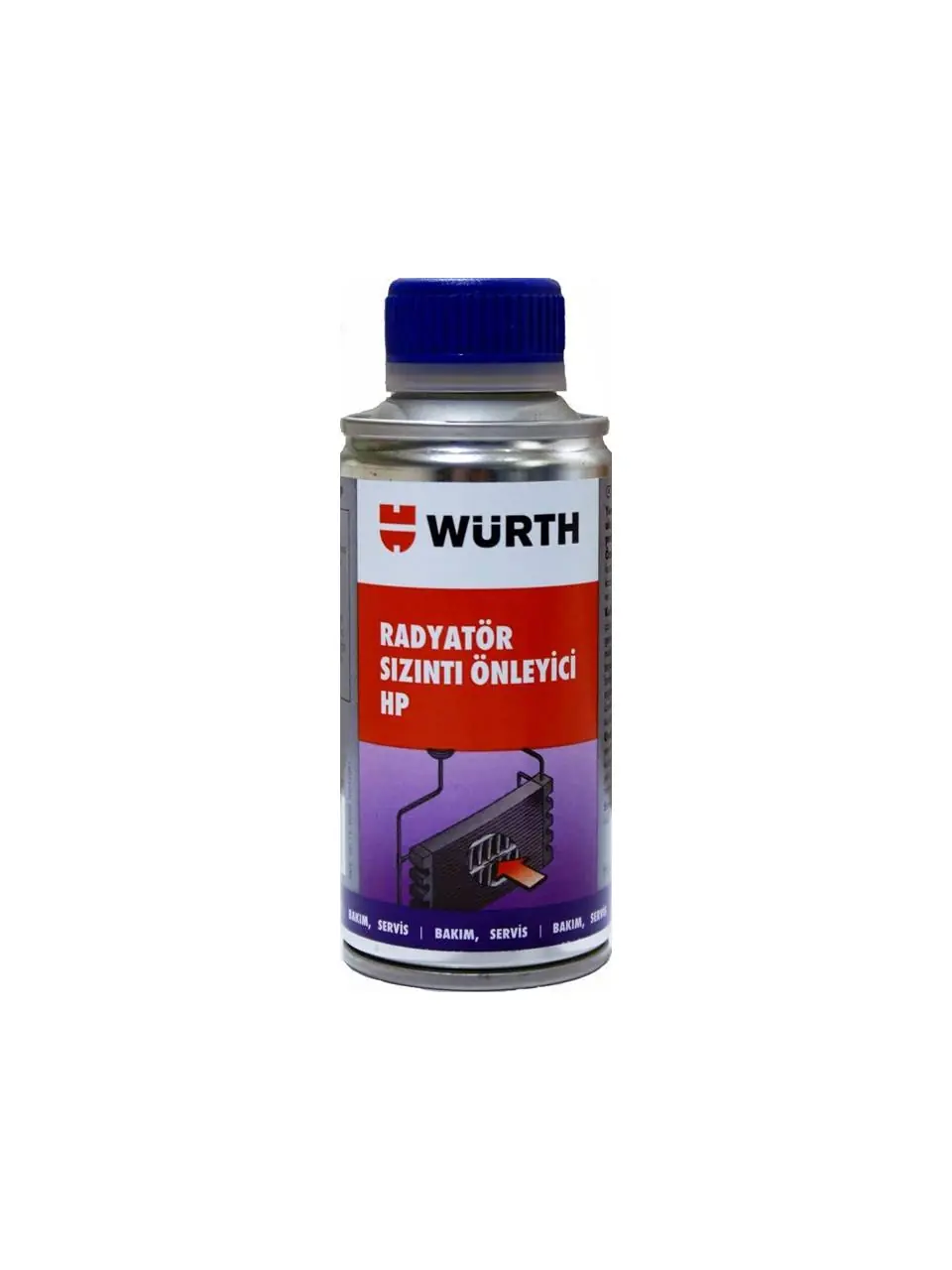 Ürün görseli: WÜRTH RADYATÖR SIZINTI ÖNLEYİCİ HP 150 ML 