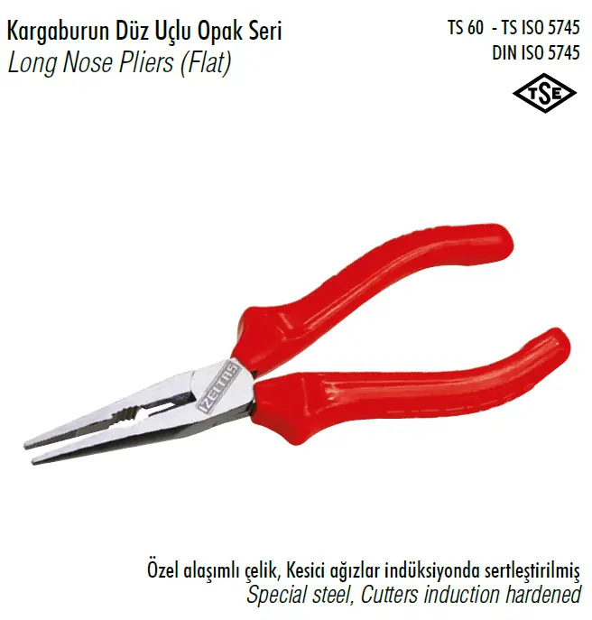 İZELTAŞ DÜZ OPAK KARGABURUN 160 mm 3220132160