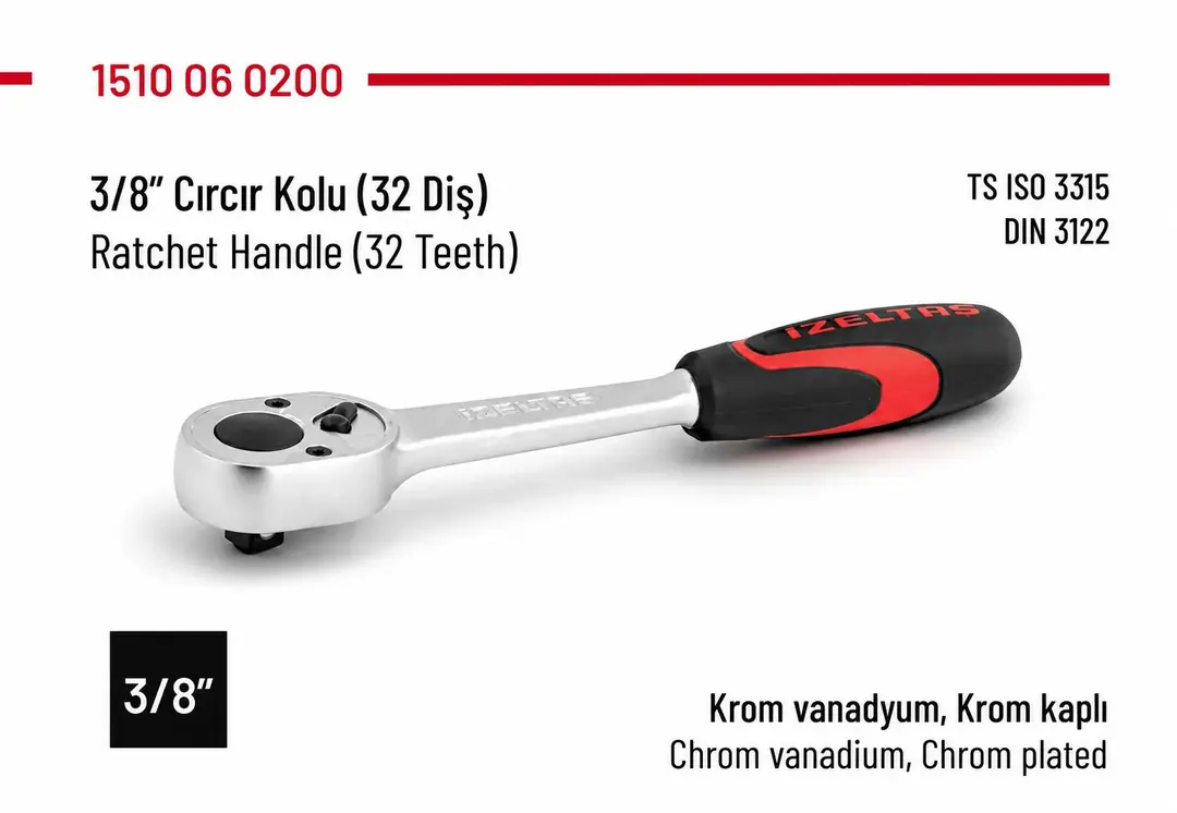 Ürün görseli: İZELTAŞ 3/8 CIRCIR KOL 1510060200