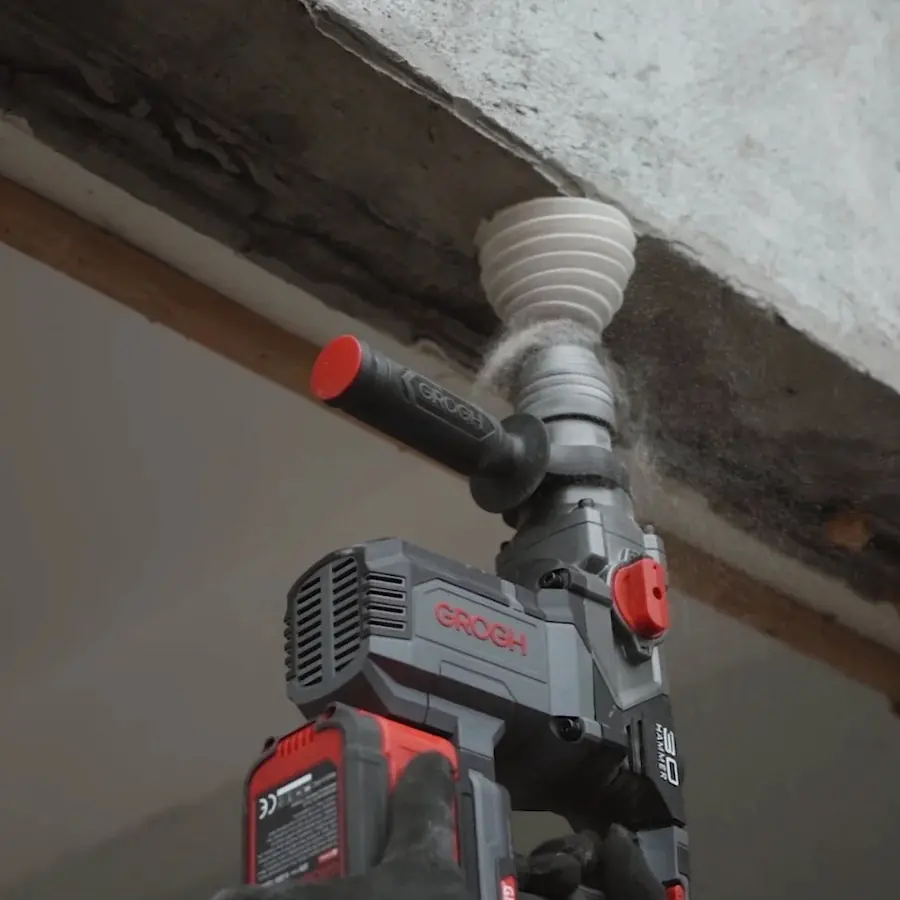 GROGH KÖMÜRSÜZ AKÜLÜ KIRICI DELİCİ 2*6.0 AH 20V GRX2065-6 BMC