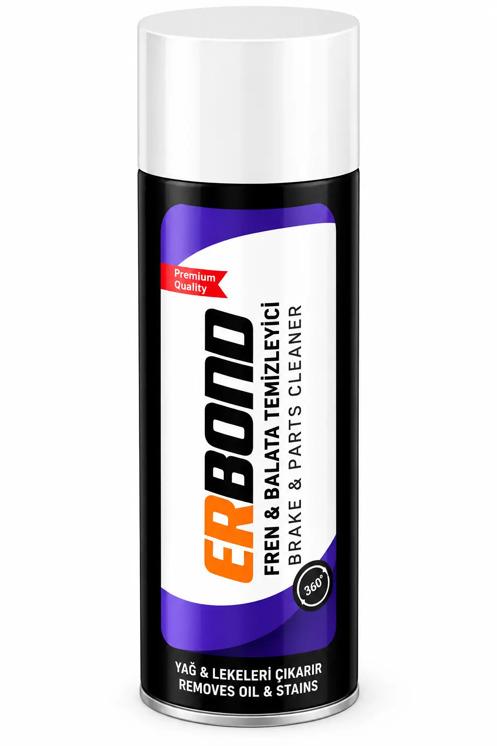 Ürün görseli: FREN VE BALATA TEMİZLEME SPREYİ 500 ML 24'LÜ ERBOND