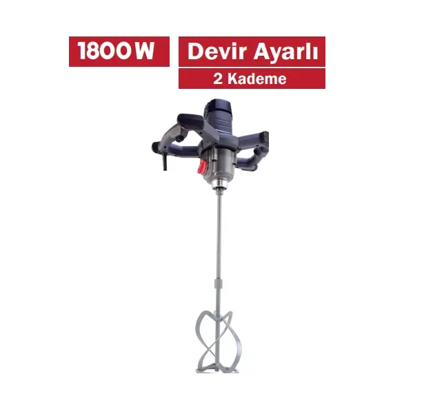 GROGH BOYA VE HARÇ KARIŞTIRICI DEVİR AYARLI 1800W GRM1515