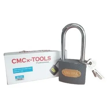 Ürün görseli: CMC GÜMÜŞ ASMA KİLİT UZUN 50 MM CMC1153