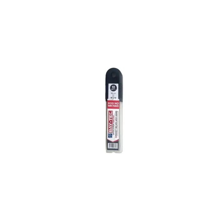 Ürün görseli: BAY TEC MAKET BIÇAĞI YEDEĞİ 18 MM MK1560 10 LU PK