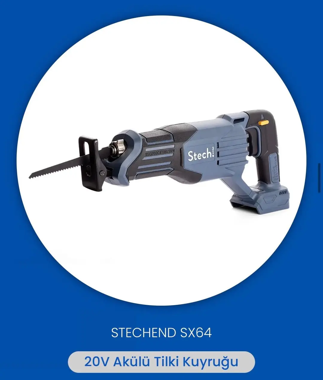 Ürün görseli: STECH END SX64 AKÜLÜ TİLKİ KUYRUĞU SOLO