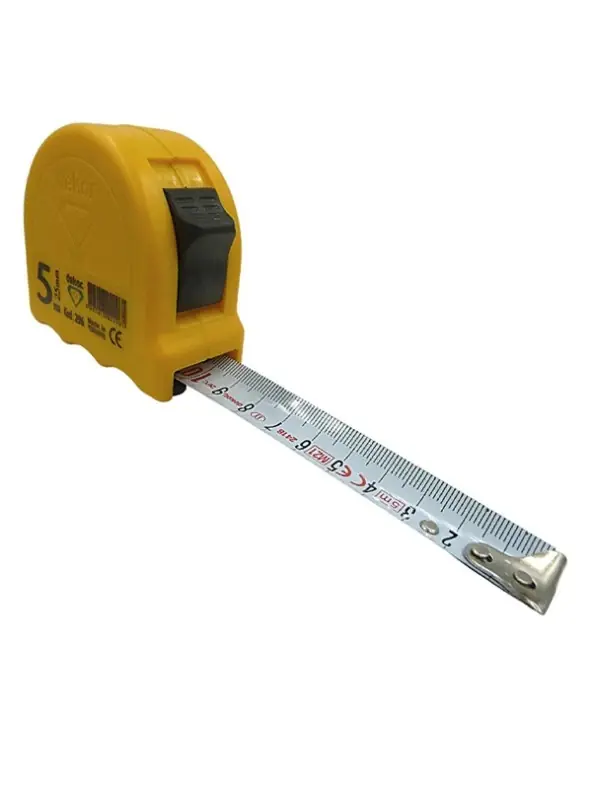 Ürün görseli: DEKOR ÇELİK METRE 25MM 5 MT KOD296