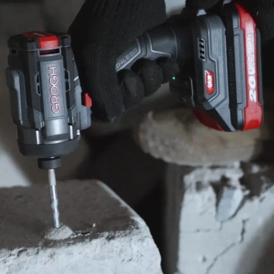 GROGH KÖMÜRSÜZ AKÜLÜ TORKLU VİDALAMA 2*4.0 AH 20V GRX2033-4 BMC