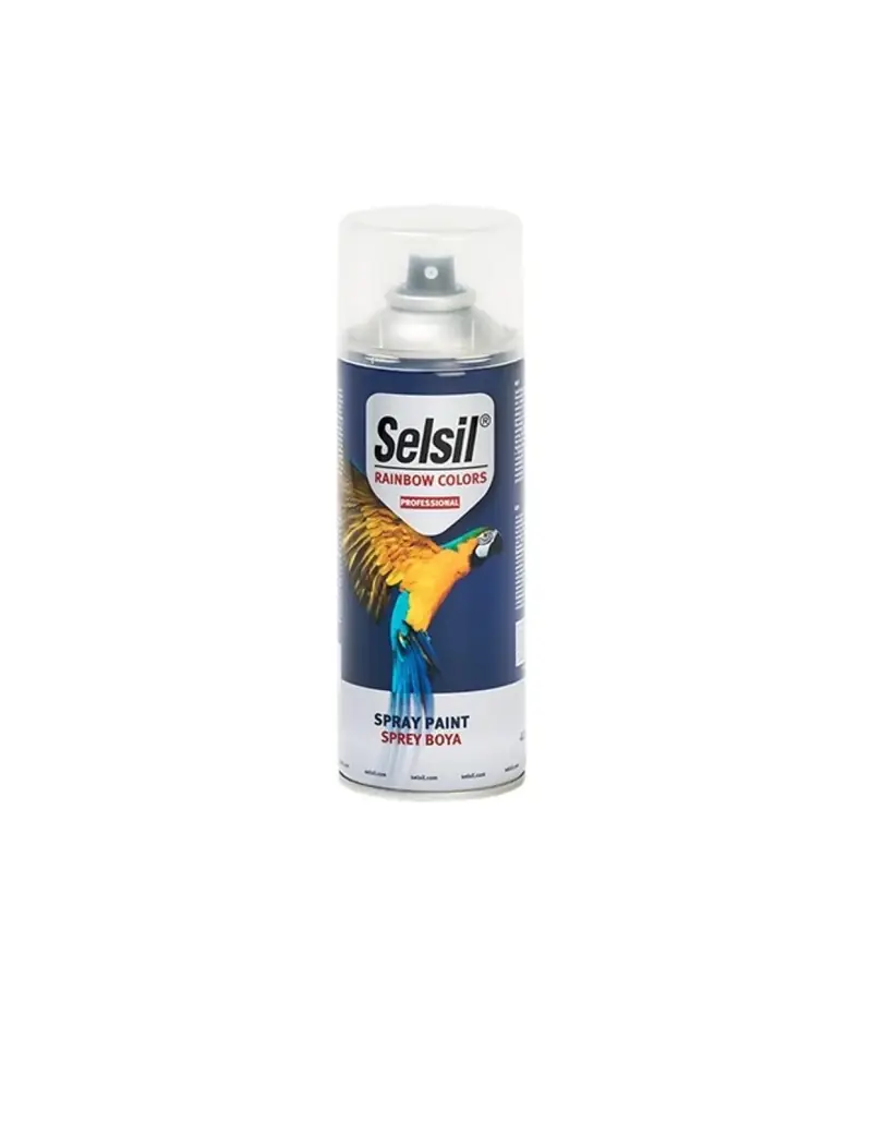 Ürün görseli: SELSİL SPREY BOYA PARLAK SİYAH 400 ML