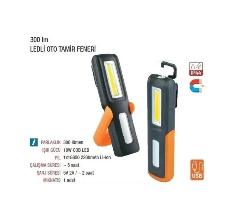 NT 300 LÜMEN LEDLİ EL FENERİ NTLE7028