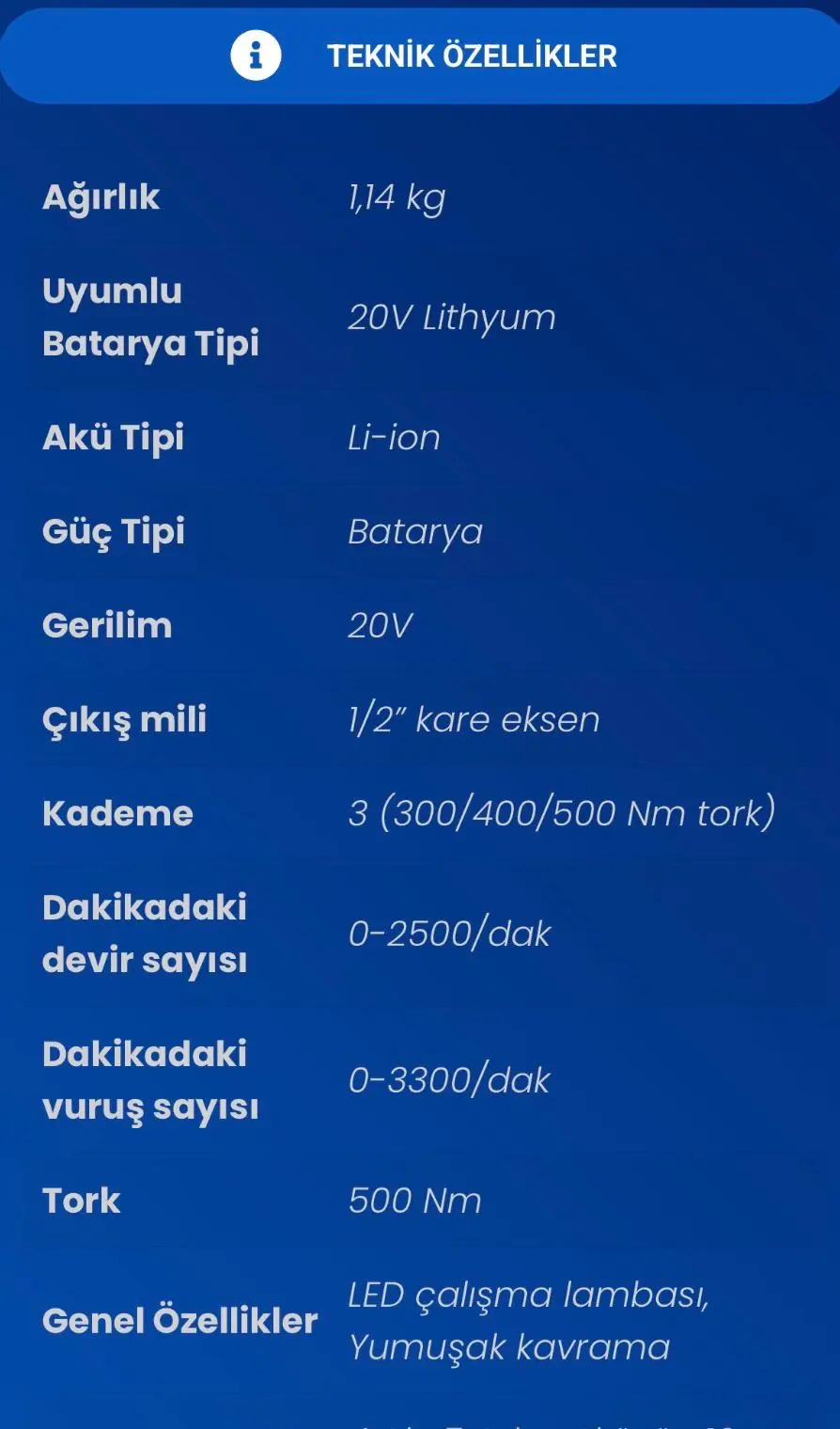 STECH END SX35 2x4 0 AH AKÜLÜ DARBELİ SOMUN SIKMA