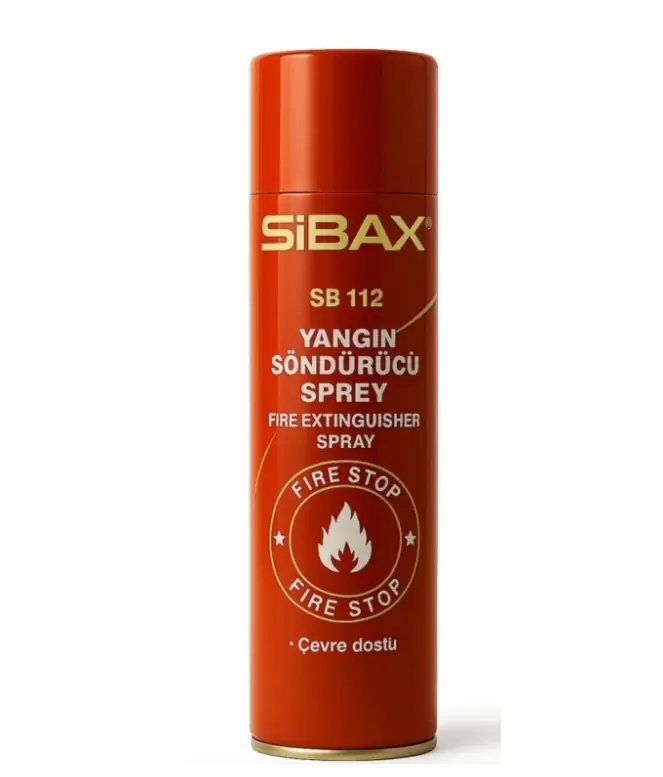 Ürün görseli: SİBAX YANGIN SÖNDÜRÜCÜ SPREY 1000 ML  SB112